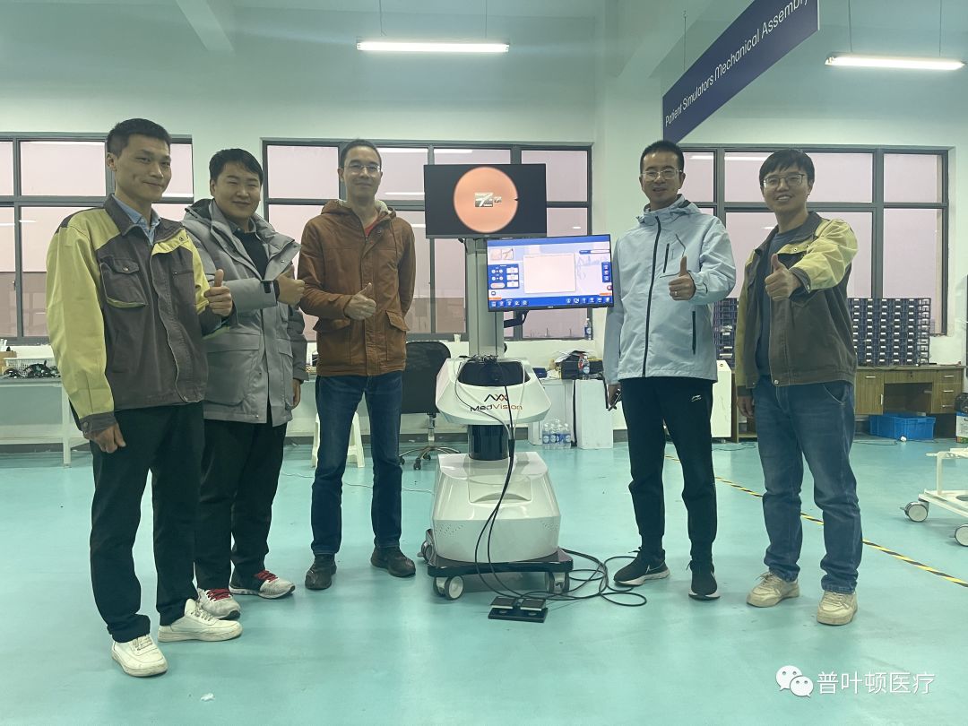 热烈庆祝我司首台完全实现自主国产化生产的宫腔镜虚拟模拟训练系统问世!
